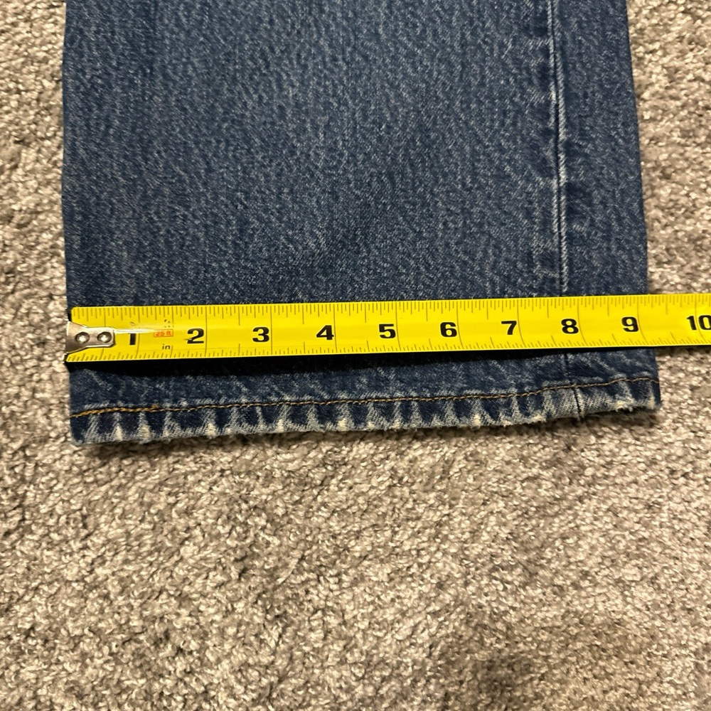 VTG Levis 501 Jeans Mens‎ 40x34 Blue Straight Button Fly Medium Wash Y2K Denim * - Picture 10 of 12
